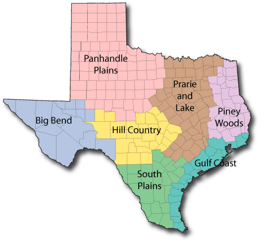 Texas Campgrounds, Texas Camping Locations